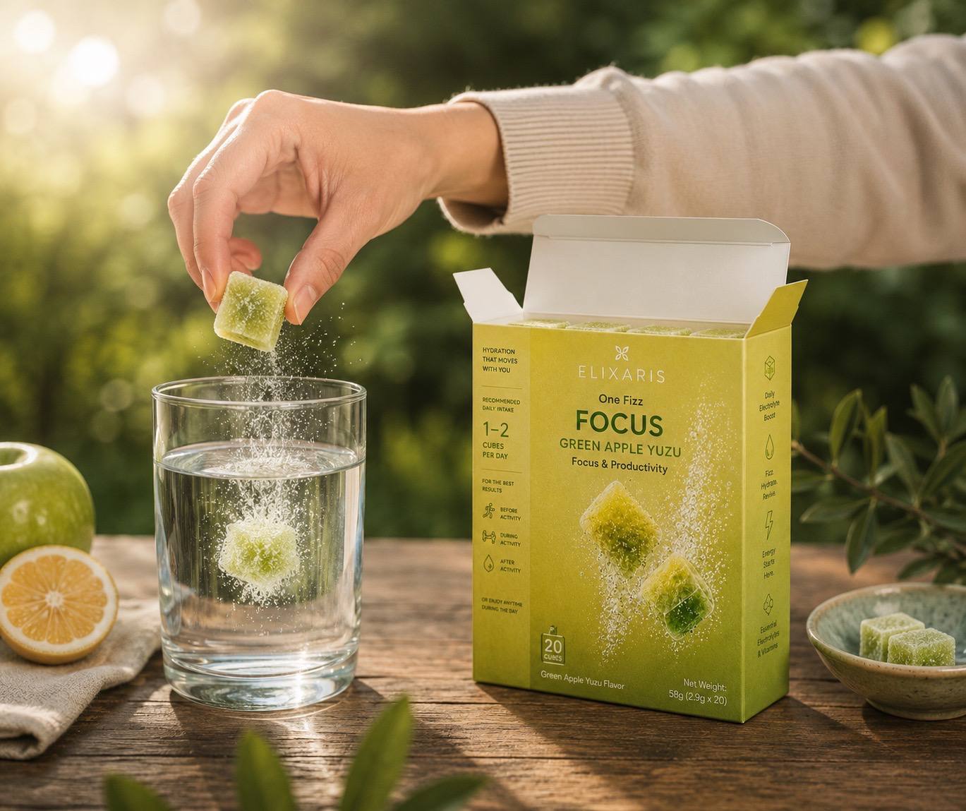 FOCUS Green Apple Yuzu