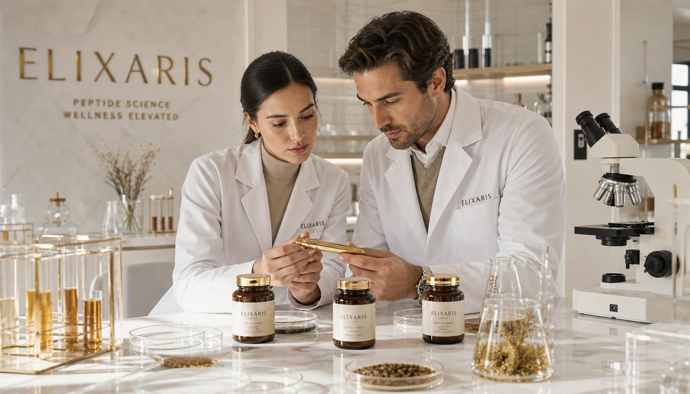 Науковці ELIXARIS працюють над продуктом у лабораторії